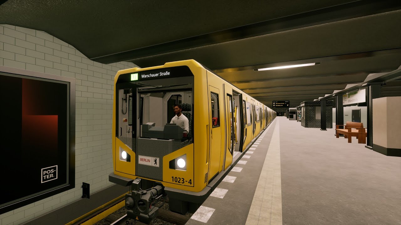 SubwaySim 2 - Mit der Berliner U1von  Uhlandstraße zur Warschauer Straße  #2