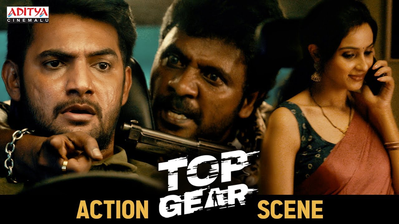 Top Gear Action Scenes || Telugu Movies || Aadi Saikumar, Riya Suman || Mime Gopi || Aditya Cinemalu