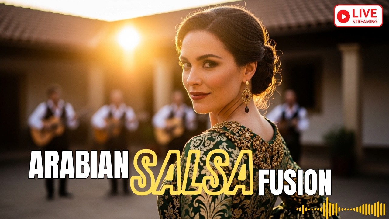 🔴 LIVE Now: Arabian Salsa Fusion Party Mix – Arabic & Salsa Dance Music