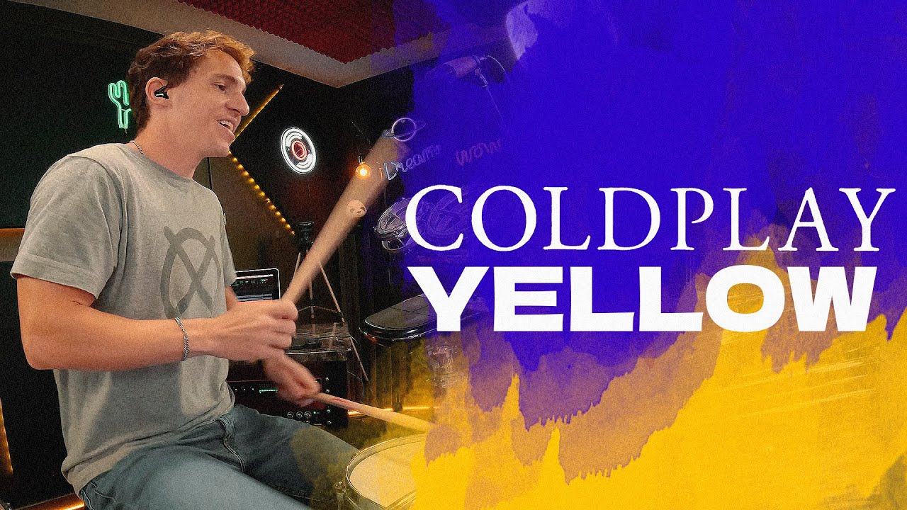 Coldplay - Yellow (Drum Cover) - Ricardo Viana
