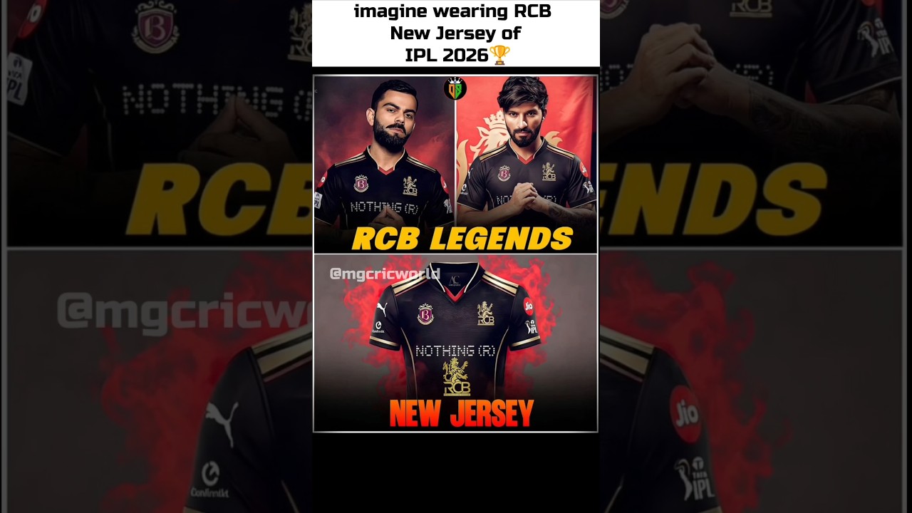 RCB New Jersey 2026 🔴 | Royal Challengers Bangalore Latest Jersey Launch |#cricketshorts#ipl