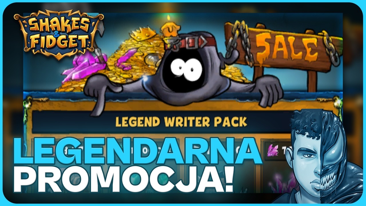 ⚔️ Legendarna Wyprzedaż!  🔥  Stream Specjalny z Klikania LD!  😎  | Shakes & Fidget | N3utr4L ⚔️