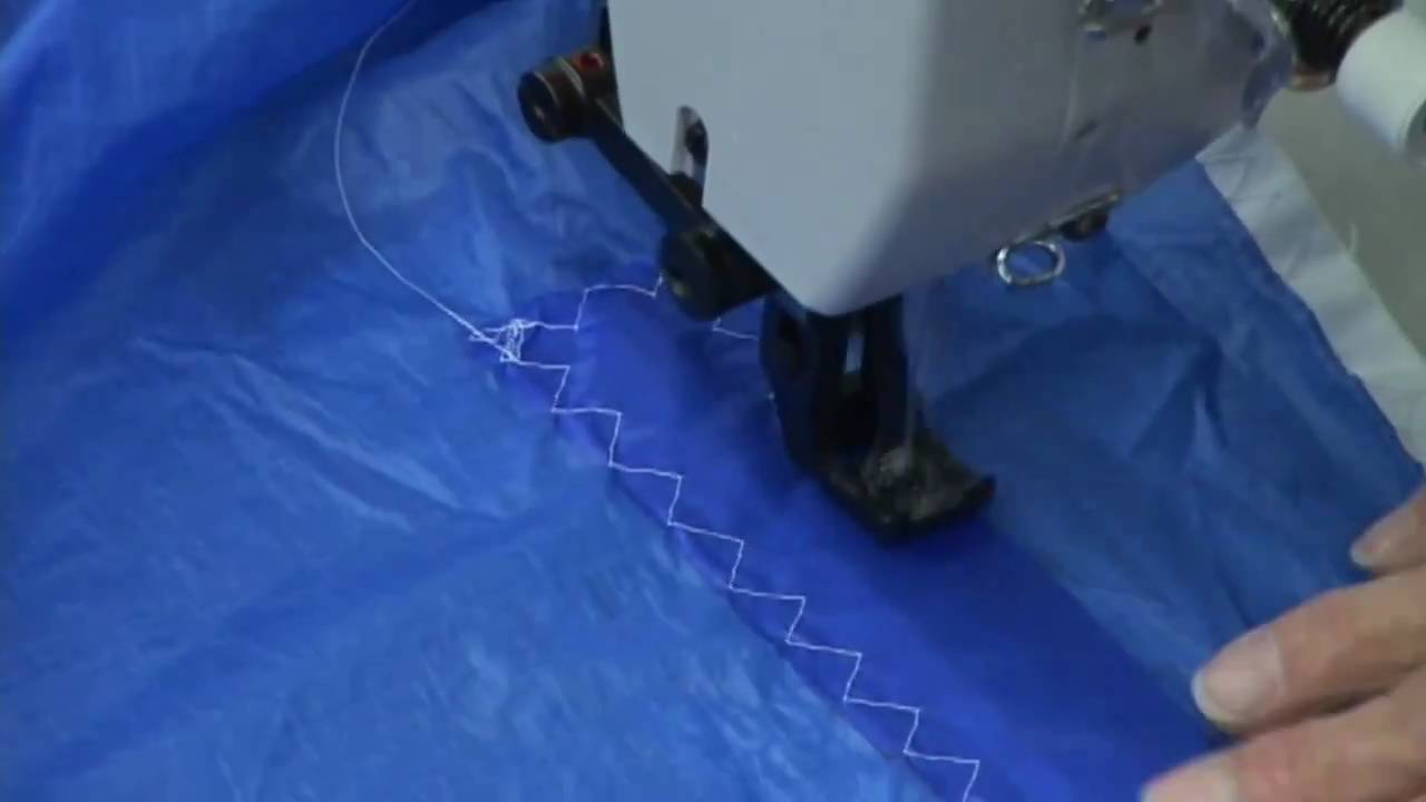 Spinnaker Repair using a Patch