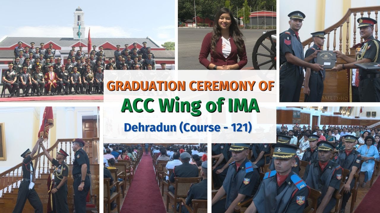 Graduation Ceremony of ACC Wing of IMA, Dehradun (Course-121) on 02/06/2023