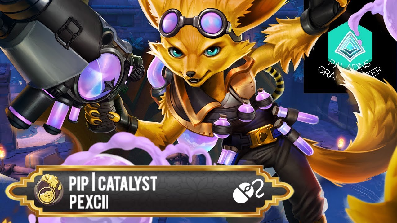 27 Kills Pip FLANK : The only way to play Pip (Pexcii) Paladins Grandmaster
