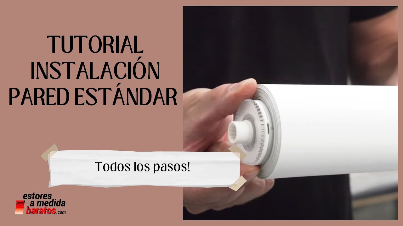 【TUTORIAL INSTALACI&Oacute;N PARED EST&Aacute;NDAR (contera)】