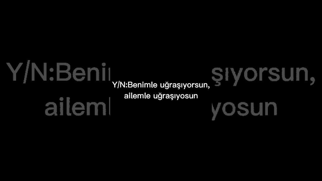 Benimle Uğraşmak İstemezsin | Pov Türkçe Çevirileri #2 |