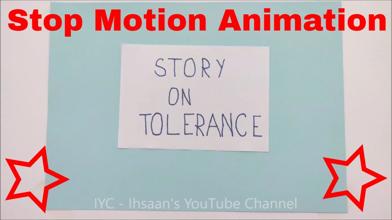 Stop Motion Animation Movie for Kids (Theme: Tolerance)