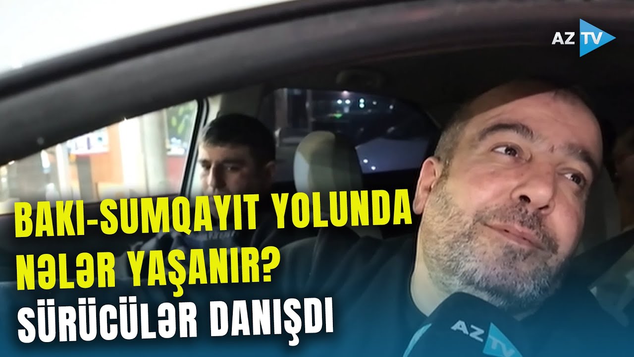 Bakı-Sumqayıt yolunda əsəblər tarıma çəkildi - Sürücülər saatlarla hərəkətsiz qalır: özləri danışdı