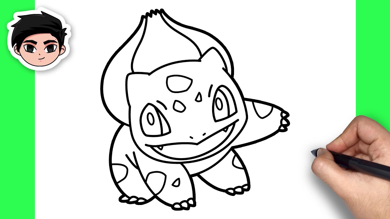 How To Draw Bulbasaur - Easy Step By Step Tutorial