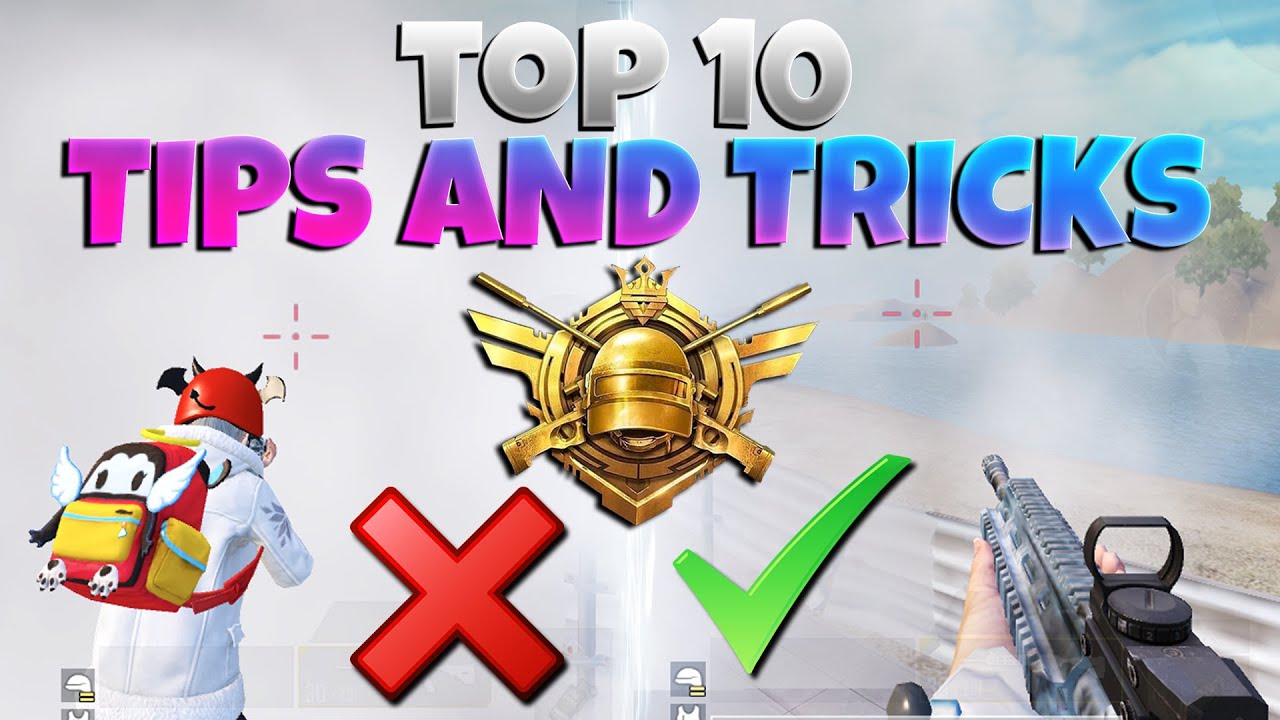 Conqueror's Top 10 Tips & Tricks | Guide to be Pro #2 | PUBG MOBILE