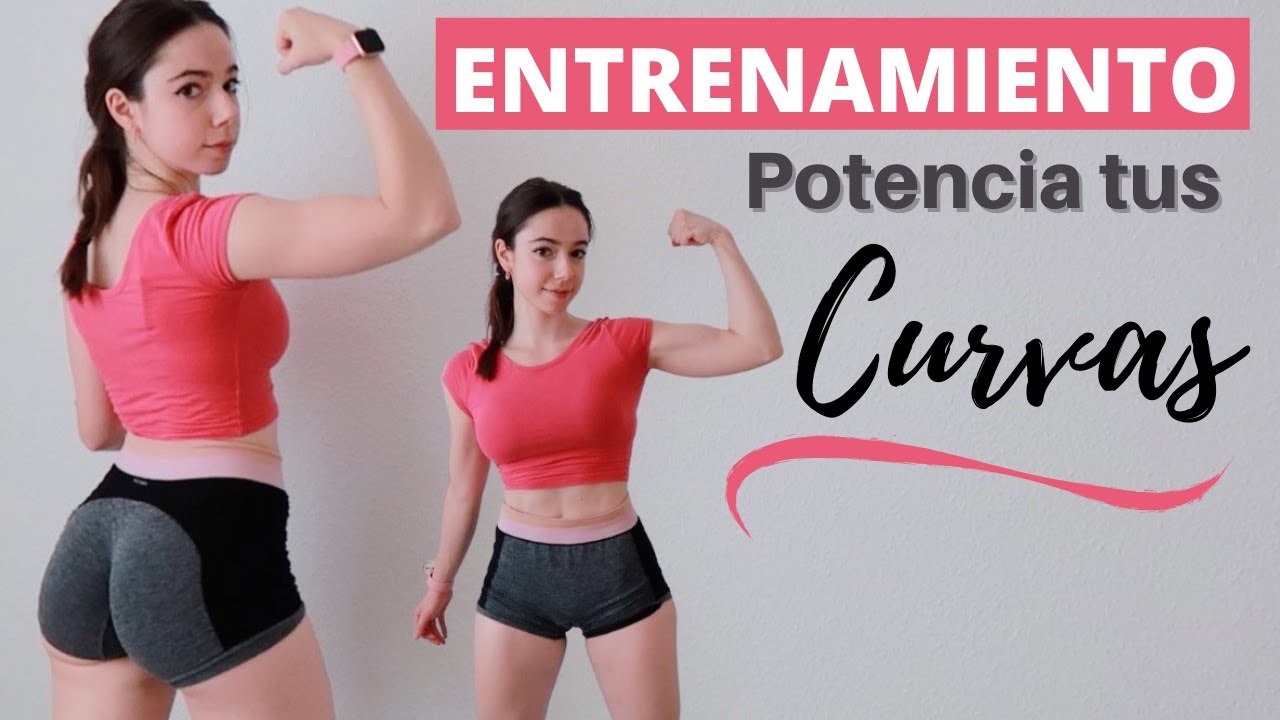 RUTINA para POTENCIAR TUS CURVAS en CASA🔥⏳🎀