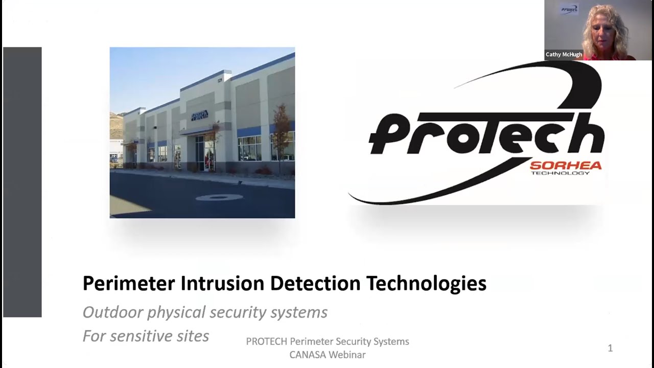 SC Webinar: Protech - Outdoor Perimeter Security Technology & Applications
