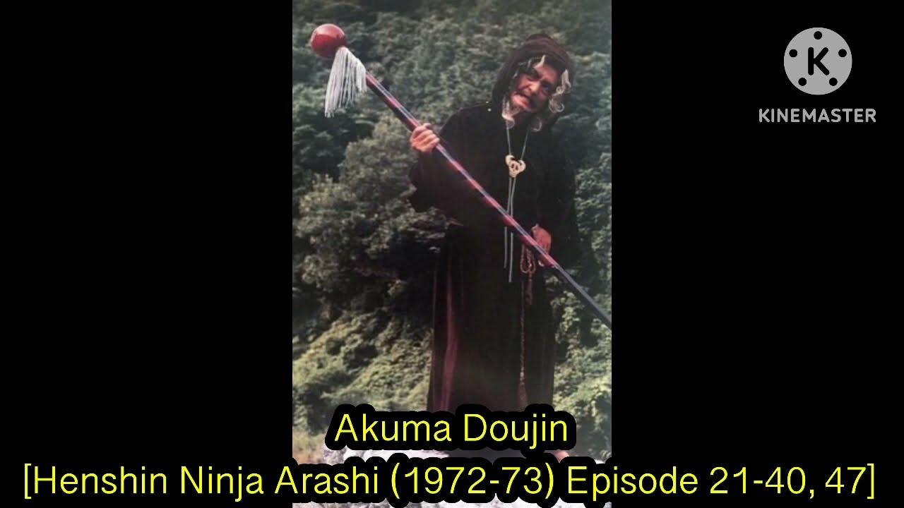 All Henshin Ninja Arashi Monsters/Villains