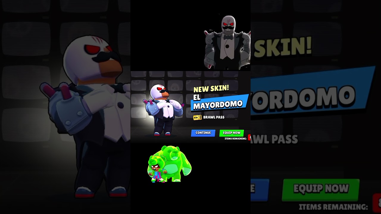 BOX SKIN EL PRIMO & NITA💀#brawlstars#shorts#supercell