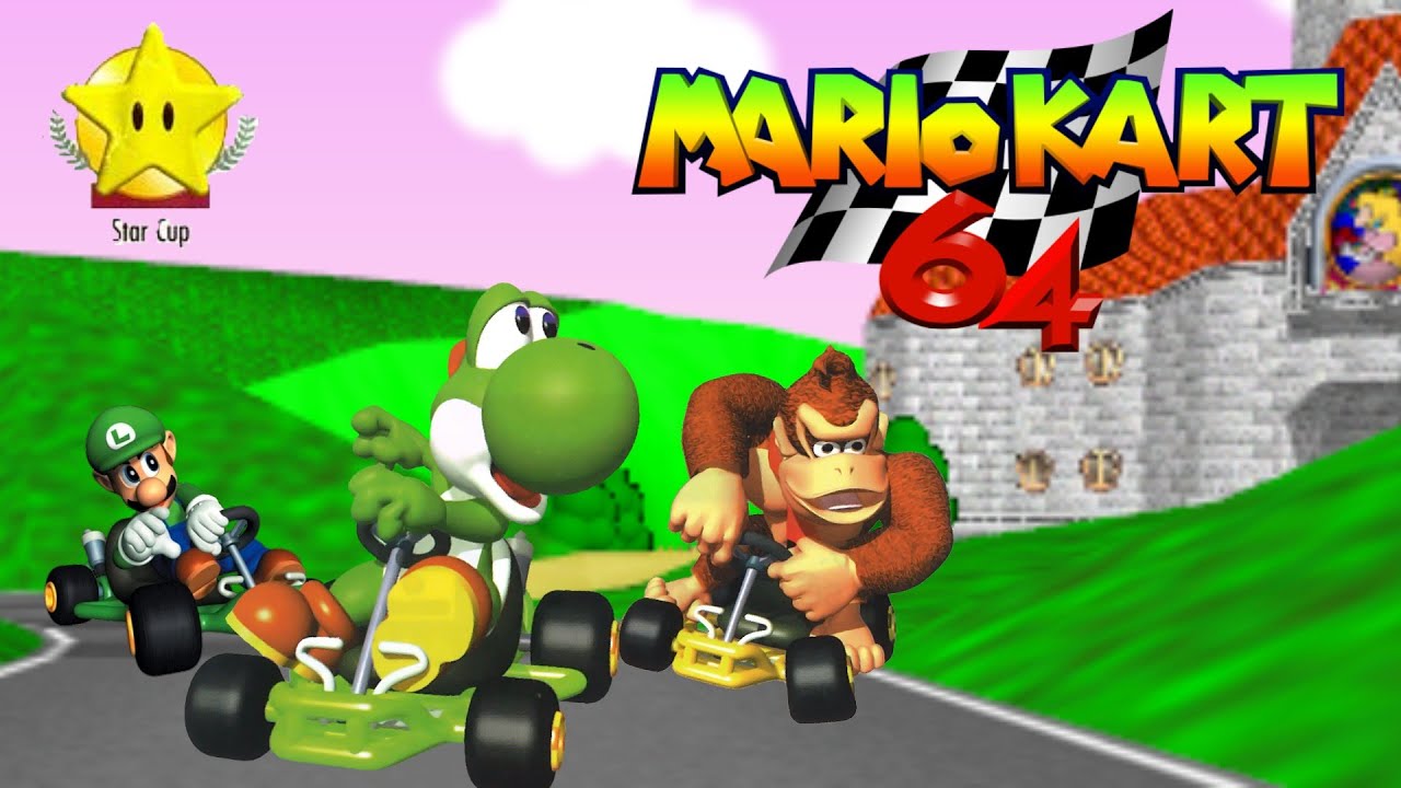 MARIO KART 64 ~ ГОНКИ И РЕЙТИНГ В КУБКЕ ЗВЕЗД!