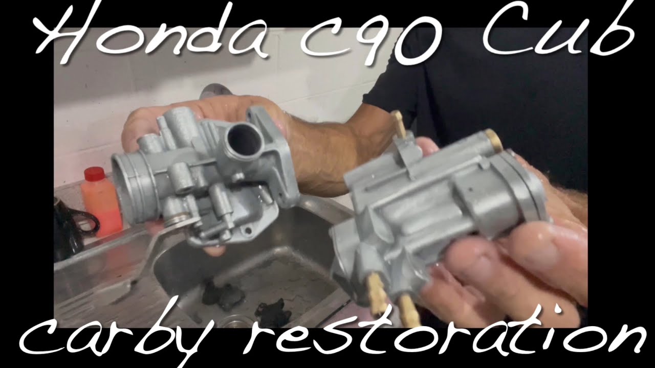 1969 Honda c90 Cub carburettor restoration how to (ASMR) #hondacub #hondamotorcycles #asmr