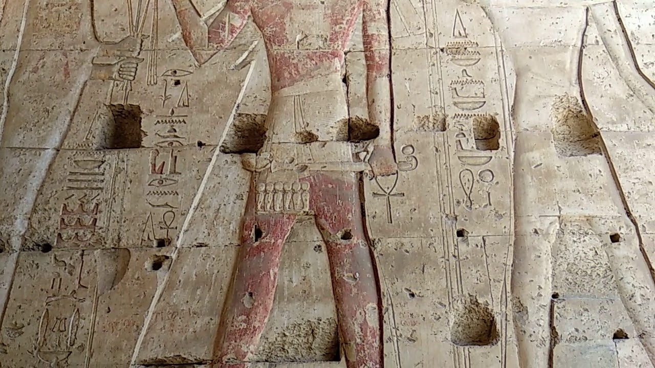 Temple of Seti I, Portico (Part 2)