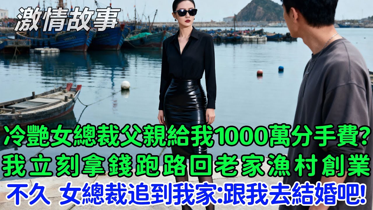 冷艷女總裁的父親給我1000萬分手費？我立刻拿錢跑路回老家漁村創業，不久後女總裁追到我家：跟我去結婚吧！好嗎？我：你不是說我是日用品，你的白月光是奢侈品嗎？