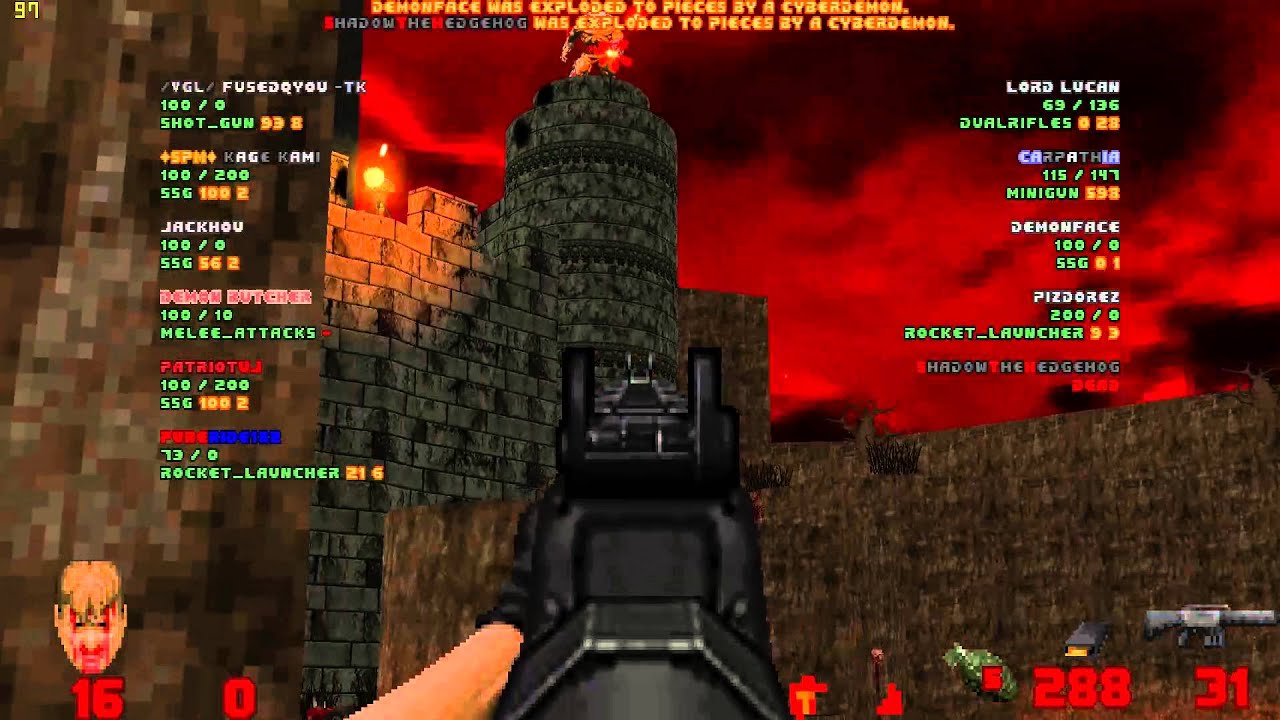 Playing Brutal Doom v20b Online on New Year