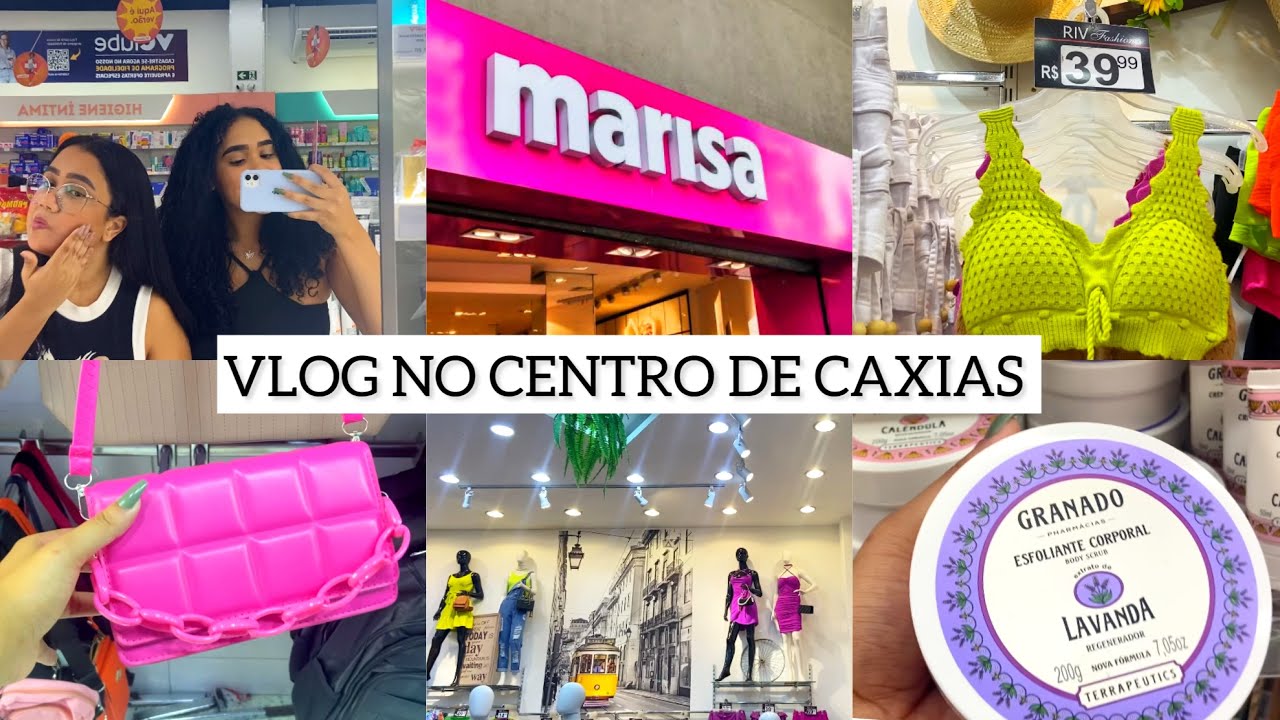 VLOG NO CENTRO DE CAXIAS| COMPREI UM VESTIDO LINDO + NOITE DO HAMBÚRGUER