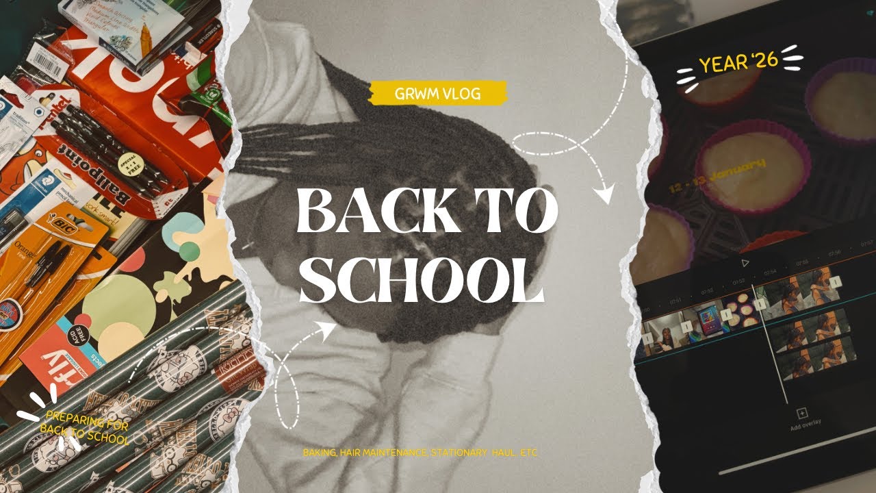 BACK TO SCHOOL // unboxing // Stationary haul // hair appointment etc ll SOUTH AFRICAN YOUTUBER 