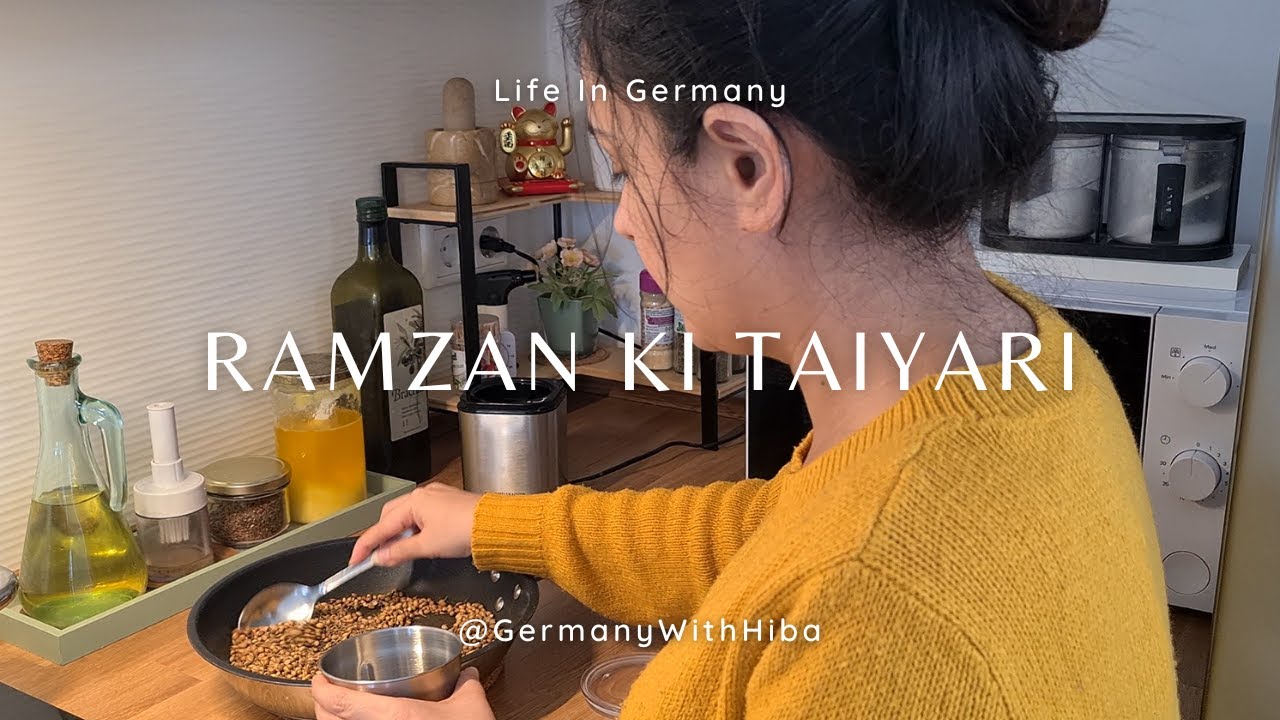 Ramazan ki Tayari | Pre-Ramadan Preperations  | Homemade Ghee | Pakora Masala | Life In Germany