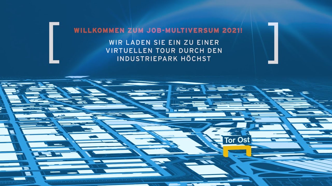 Job-Multiversum 2021: Wir laden Sie ein zu einer virtuellen Tour durch den Industriepark Höchst!