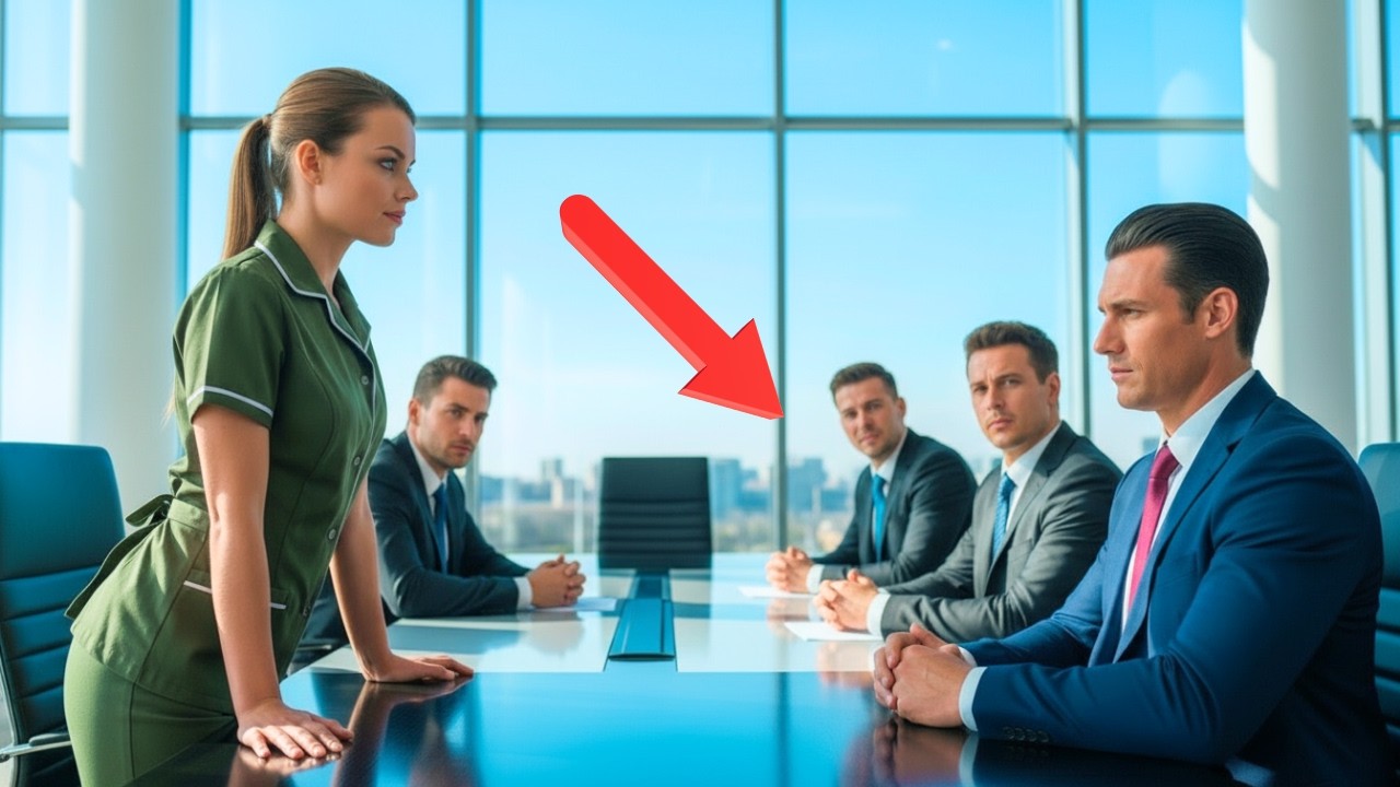 😂 Se Burlaron de la Señora de la Limpieza… 🧹😤 ¡Hasta que Ella Despidió al CEO en la Sala de Juntas😱🔥