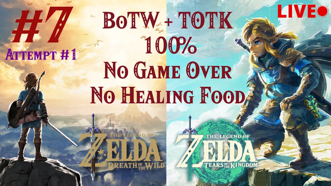 Zelda BoTW + ToTK 100% No Death part 7