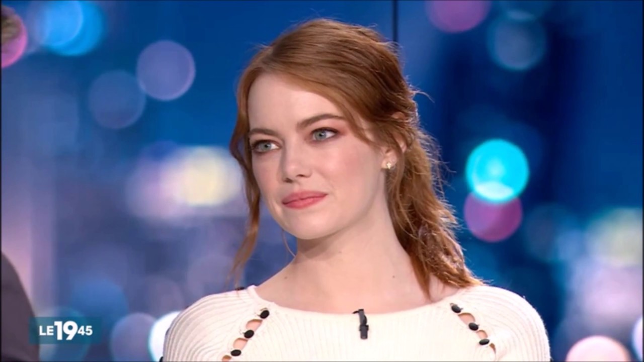 Emma Stone and Ryan Gosling on french TV for La La Land - Le 19/45