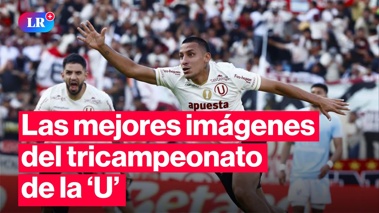 &iexcl;Universitario tricampe&oacute;n del f&uacute;tbol peruano! #LR