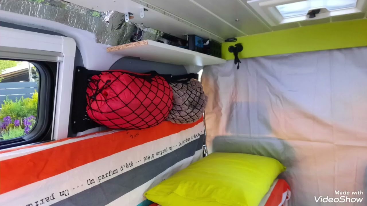 Ford transit connect aménagé mini  camping car de 2012