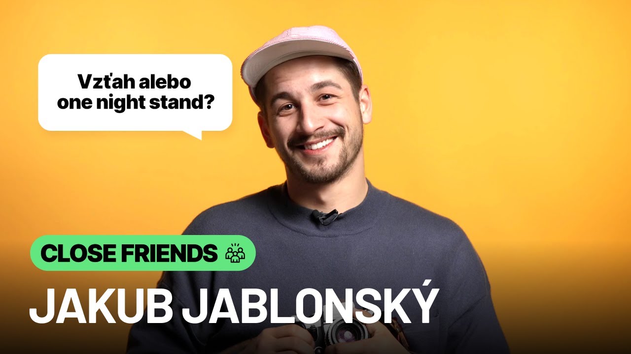 12 osobných otázok na Jakuba Jablonského z Dunaja a Let´s Dance  (CLOSE FRIENDS)