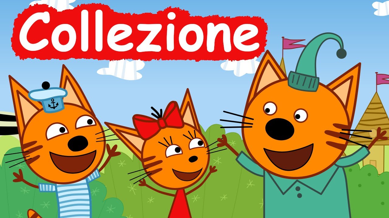 Dolci Gattini, Collezione di cartoni animati per bambini 🤩