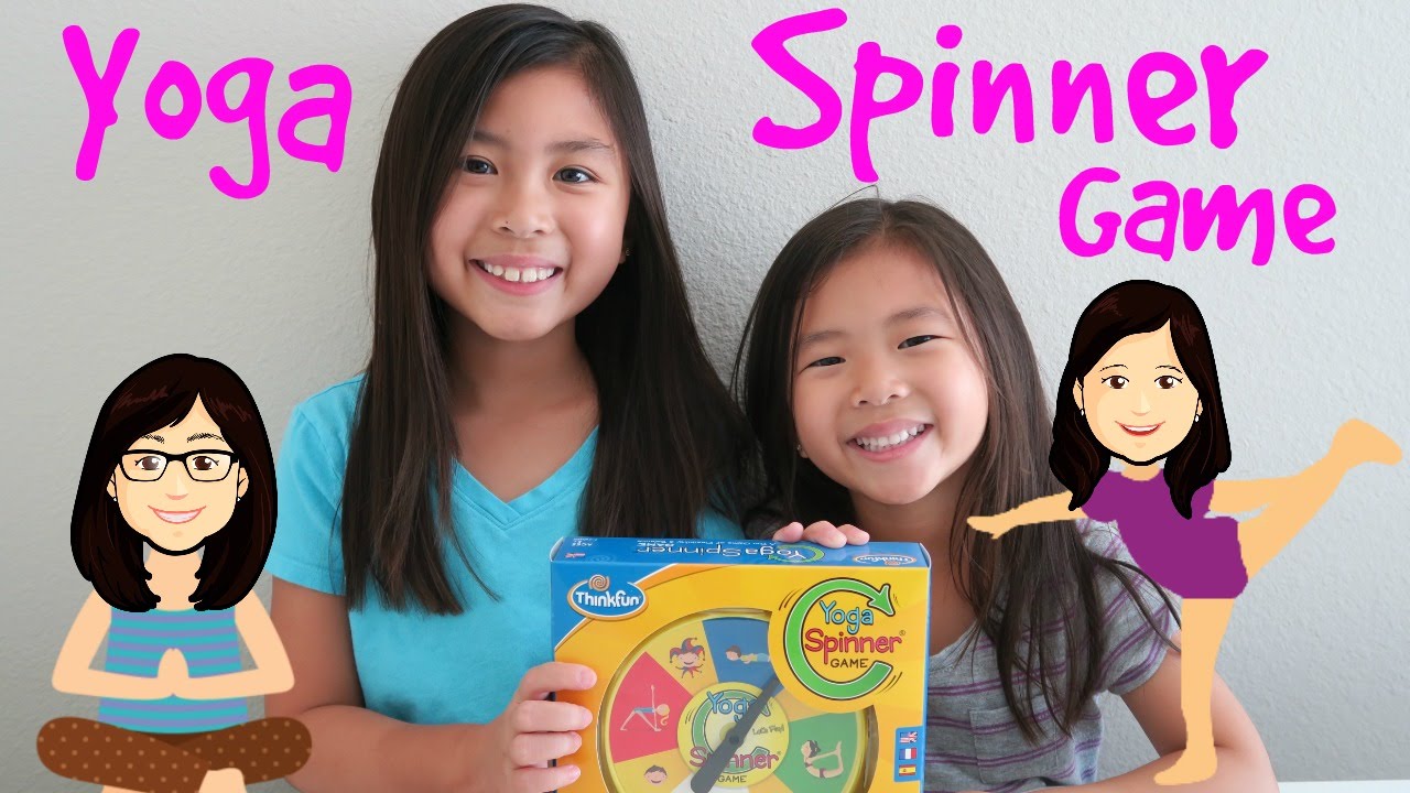 Yoga Spinner Game By Thinkfun Unboxing and Demonstration