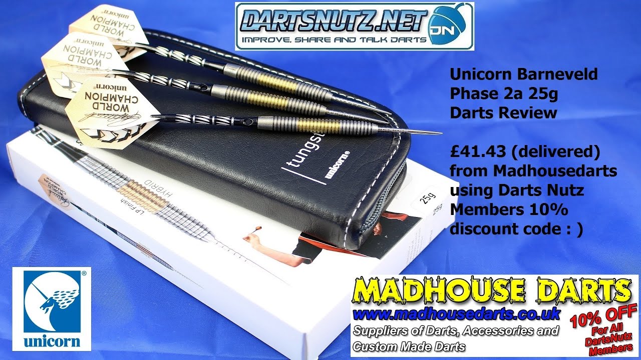 Unicorn Barneveld Phase 2a Hybrid 25g darts review