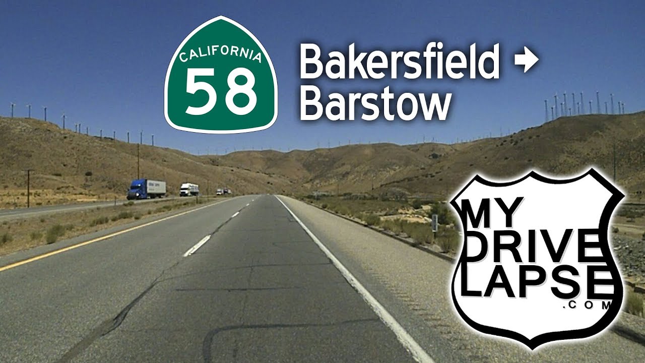 Mojave Desert Drive! California 58: Bakersfield to Barstow