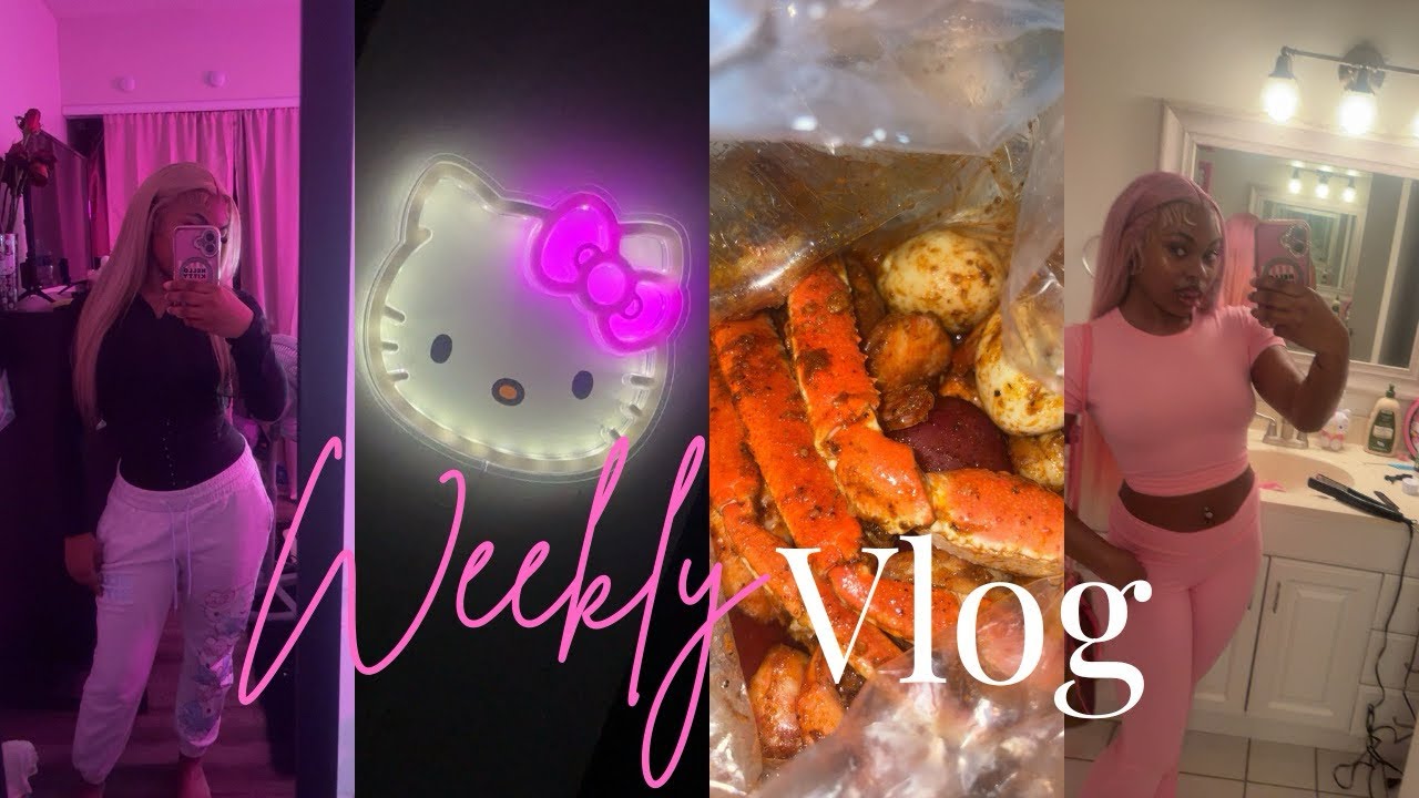 WEEKLY VLOG| New Year + Girls Date + College night routine + New hair, etc