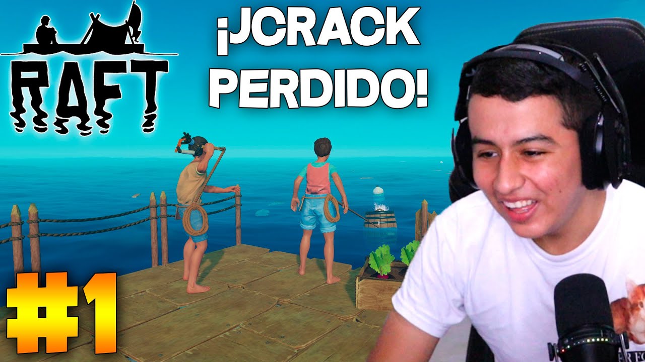 ¡NUEVA SERIE! 4 TONTOS PERDIDOS EN EL OCÉANO #1 | Raft
