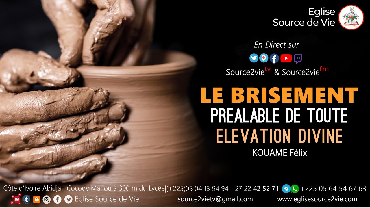 KOUAME Félix | Le brisement préalable de toute élévation divine