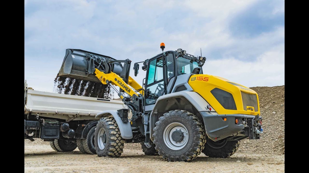 Chargeuses sur pneus Kramer 8155 / 8155L : Efficacité totale dans la manutention | FR