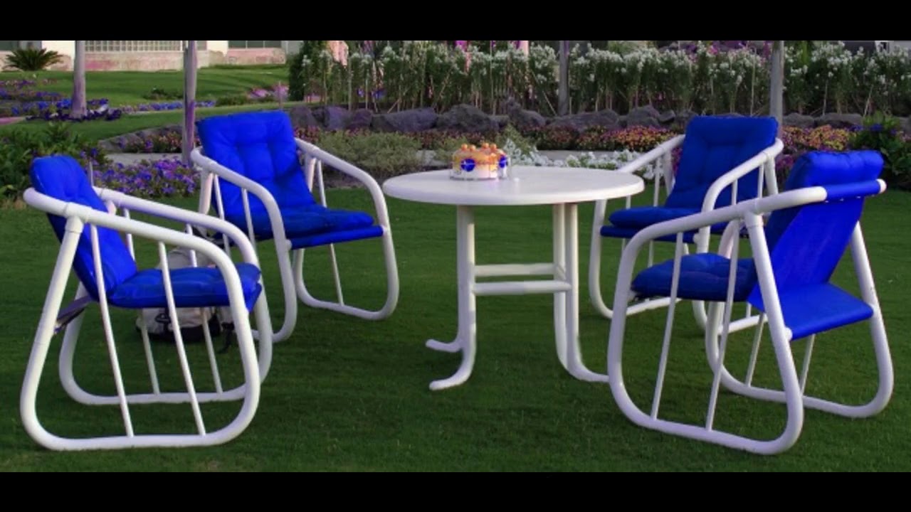 Elegant pvc patio furniture design