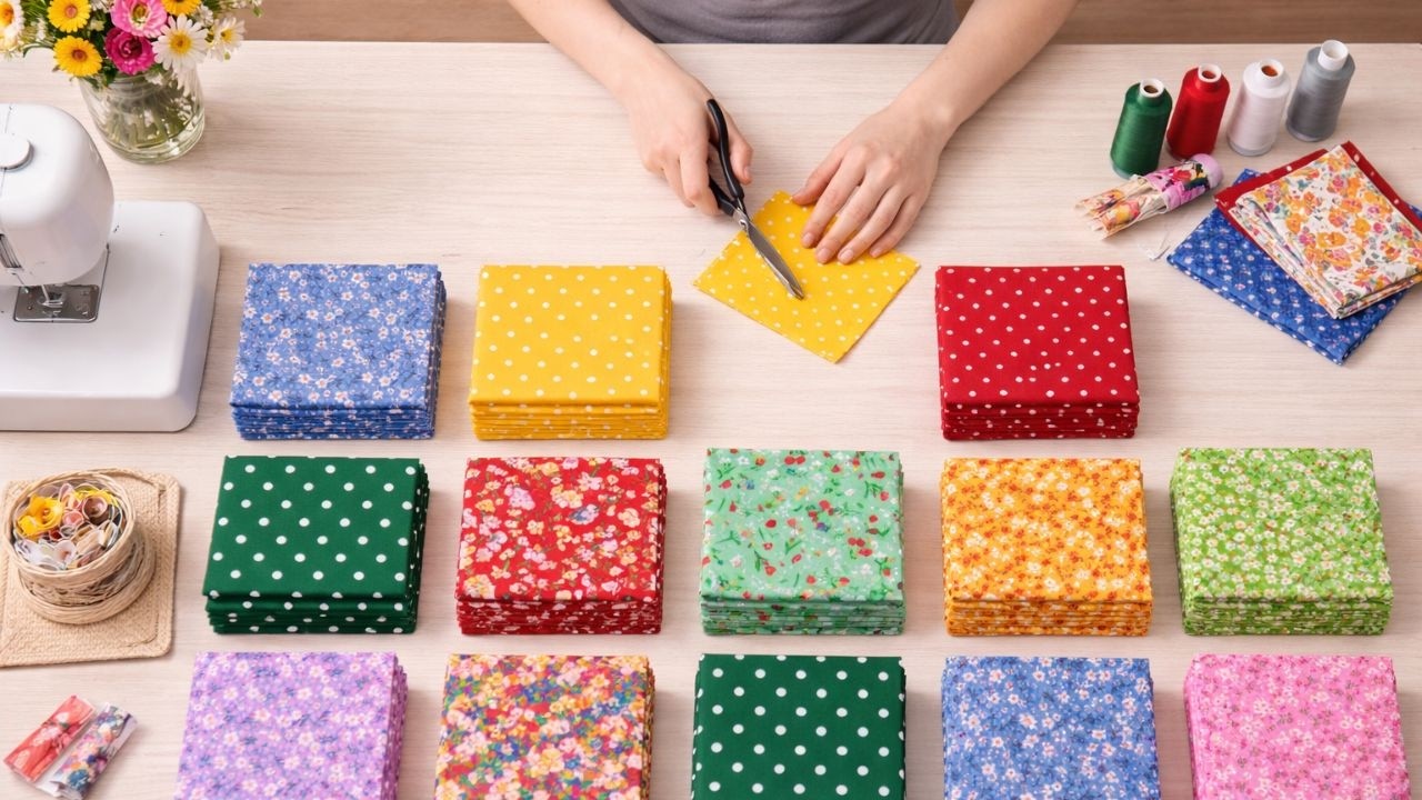 With Just Square Pieces of Fabric - 2 Beautiful Quilt Sewing Ideas Very Easy and Fast