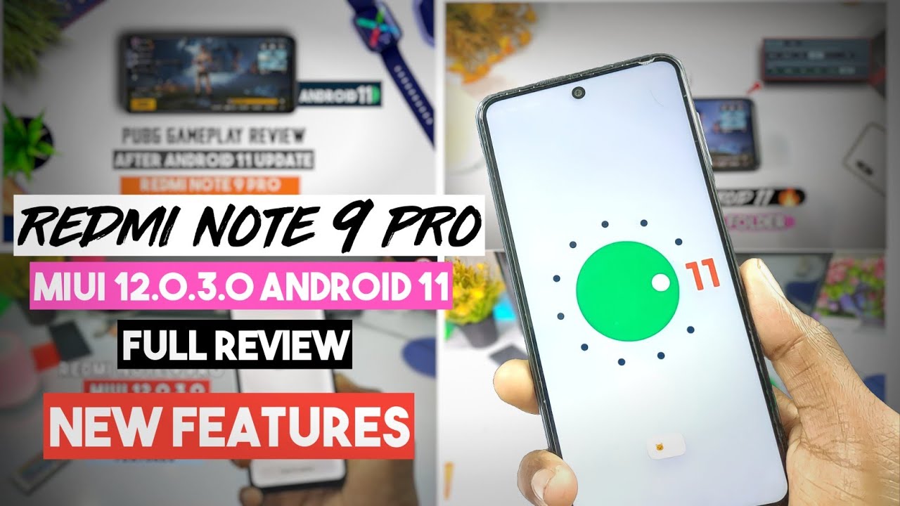 Redmi Note 9 Pro New Update | MIUI 12.0.3.0 Public Rollout | Full Review & New Feature | Android 11