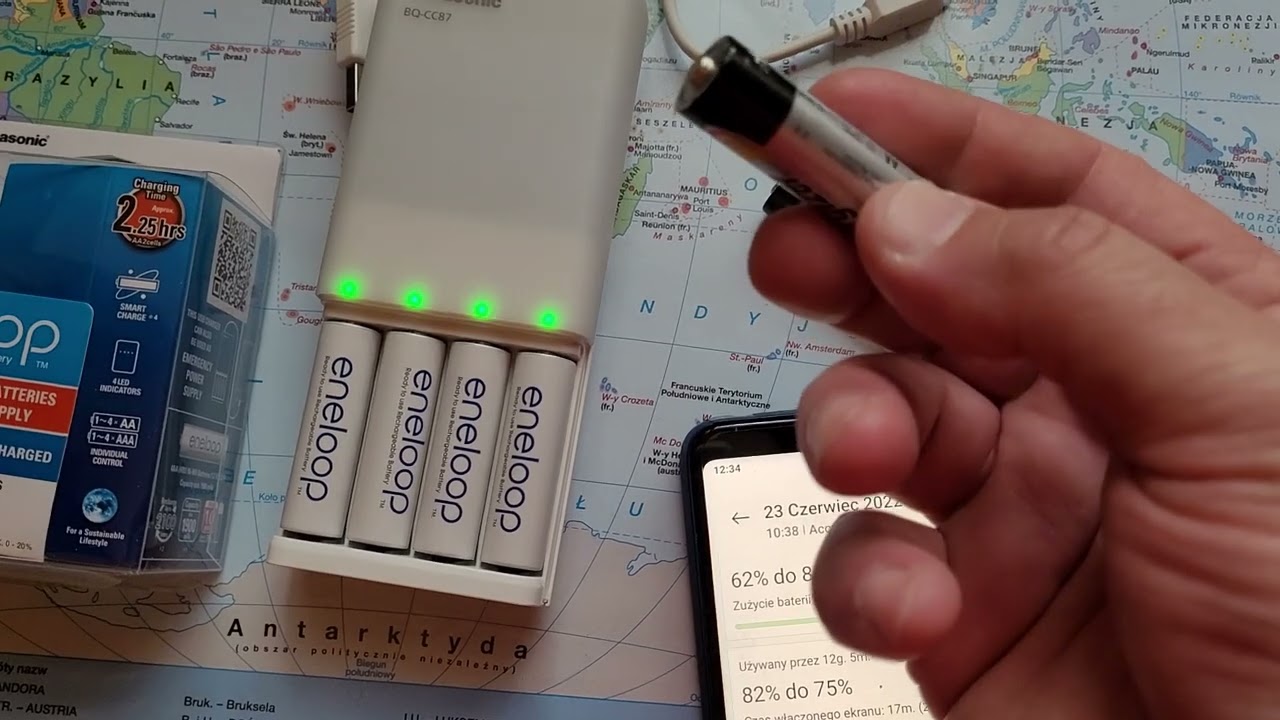 Panasonic BQ-CC87 ładowarka i power bank w jednym. Powerbank na tzw.zwykłe baterie (też)