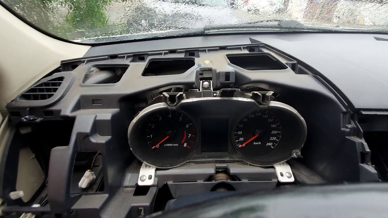 Troca painel Outlander