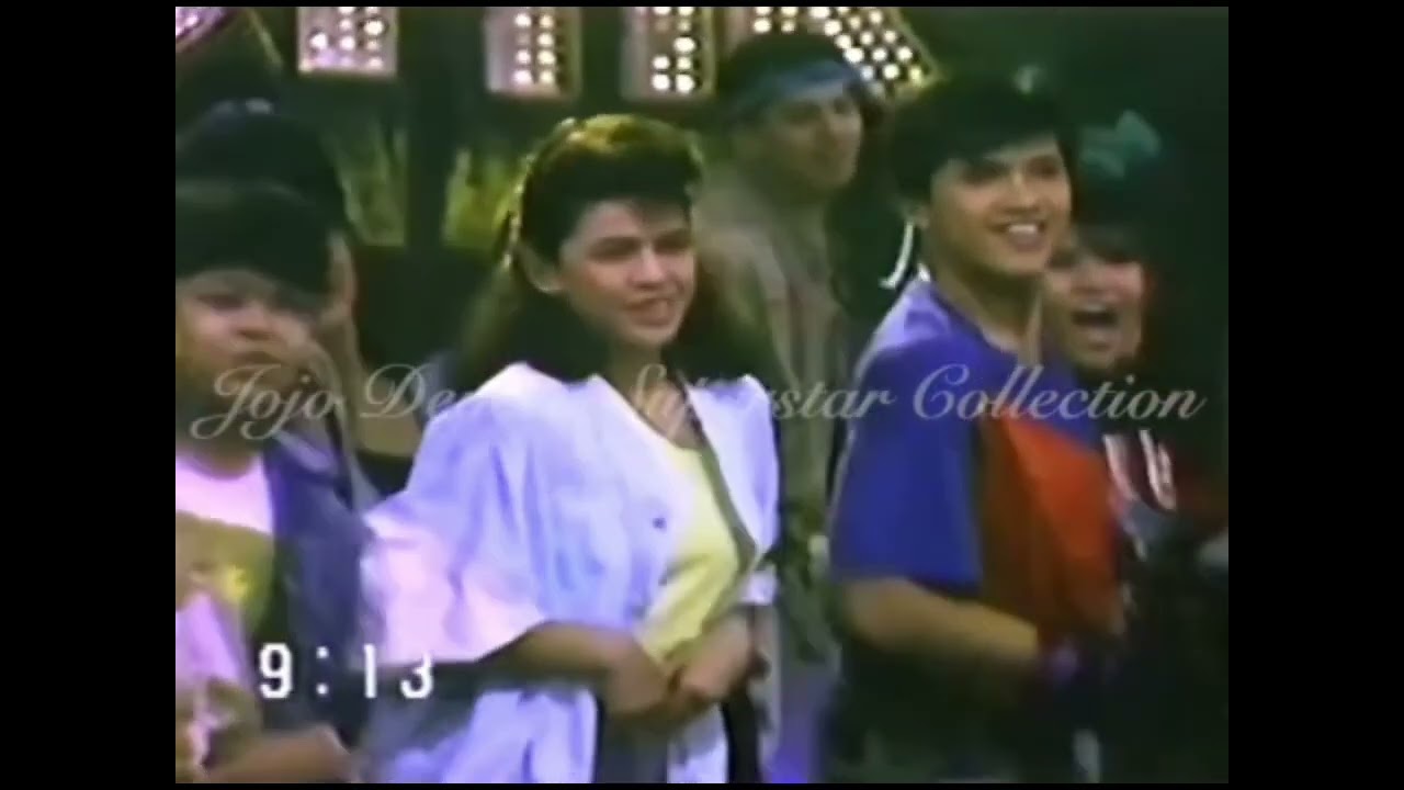 Lotlot and Ian de Leon together with Ronel Victor perform LIPPS, INC.'s 1980s dance hit, FUNKY TOWN
