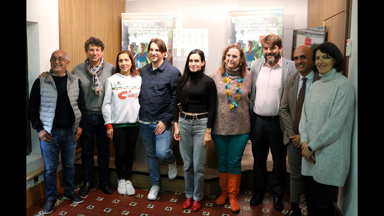 PRESENTACIÓN VI CROSS NACIONAL ALCALÁ PATRIMONIO MUNDIAL