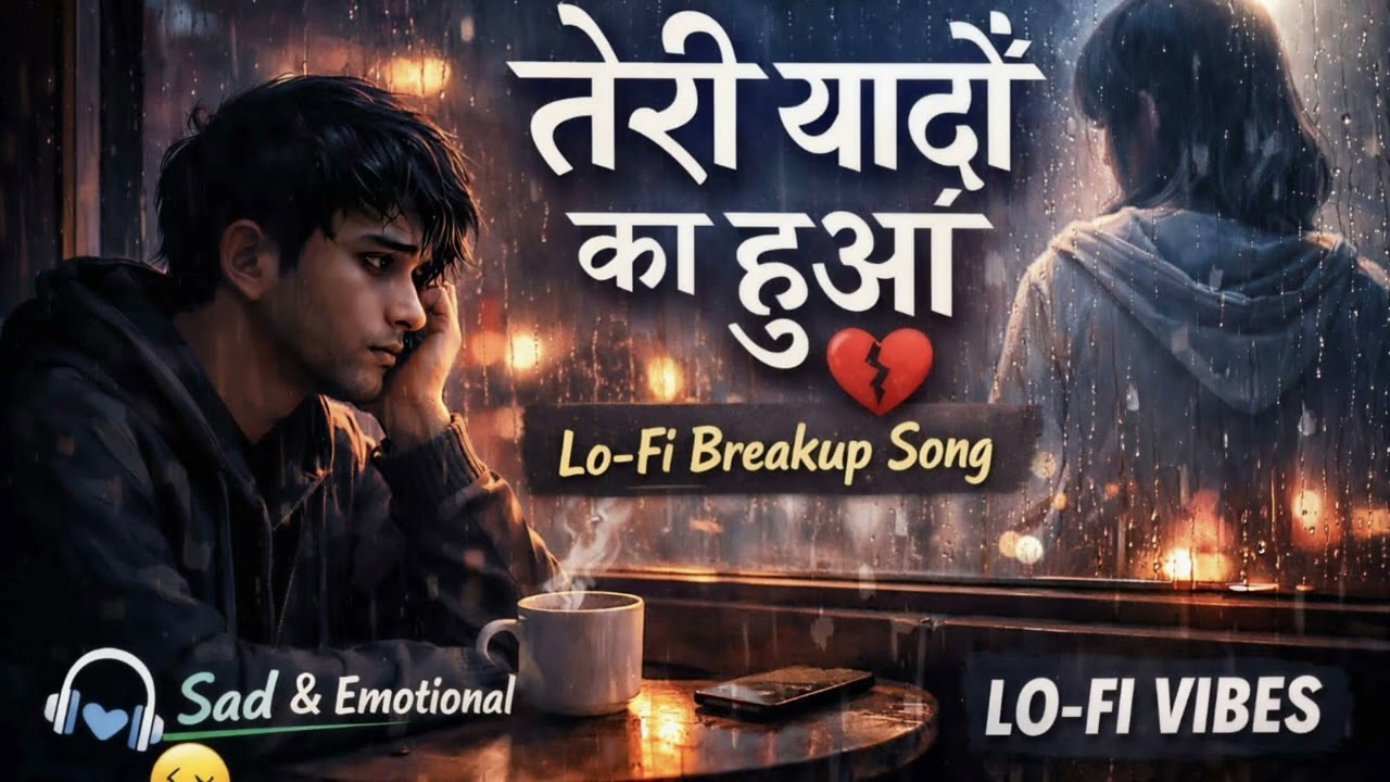 तेरी यादों का धुआँ 💔 | Sad Breakup Song | Lo-Fi Vibes | दिल छू जाने वाला गाना